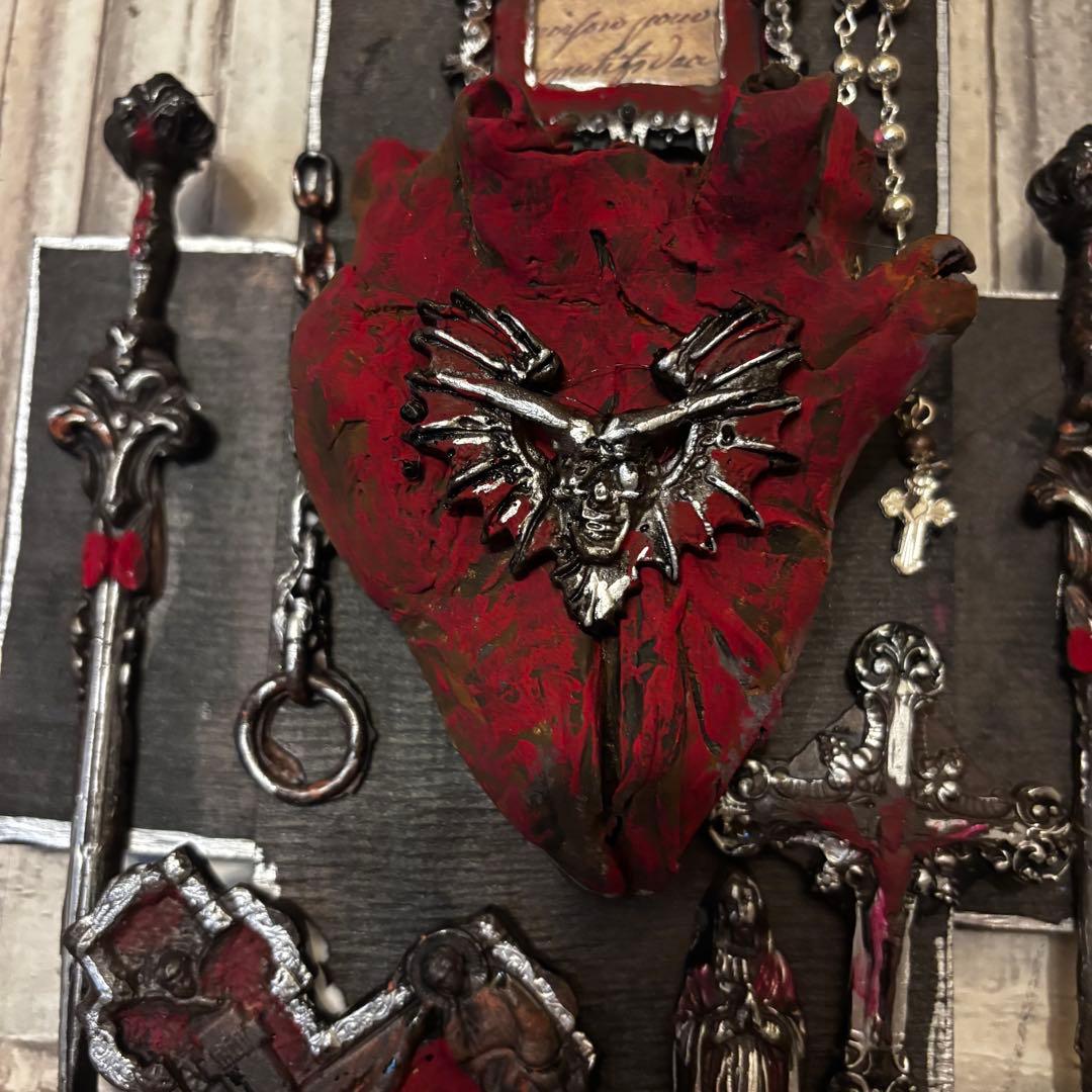【1点限定作品】悪魔撲殺聖なる十字架 オブジェ