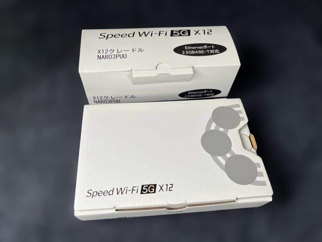 モバイルルーター(別売クレードル付属)