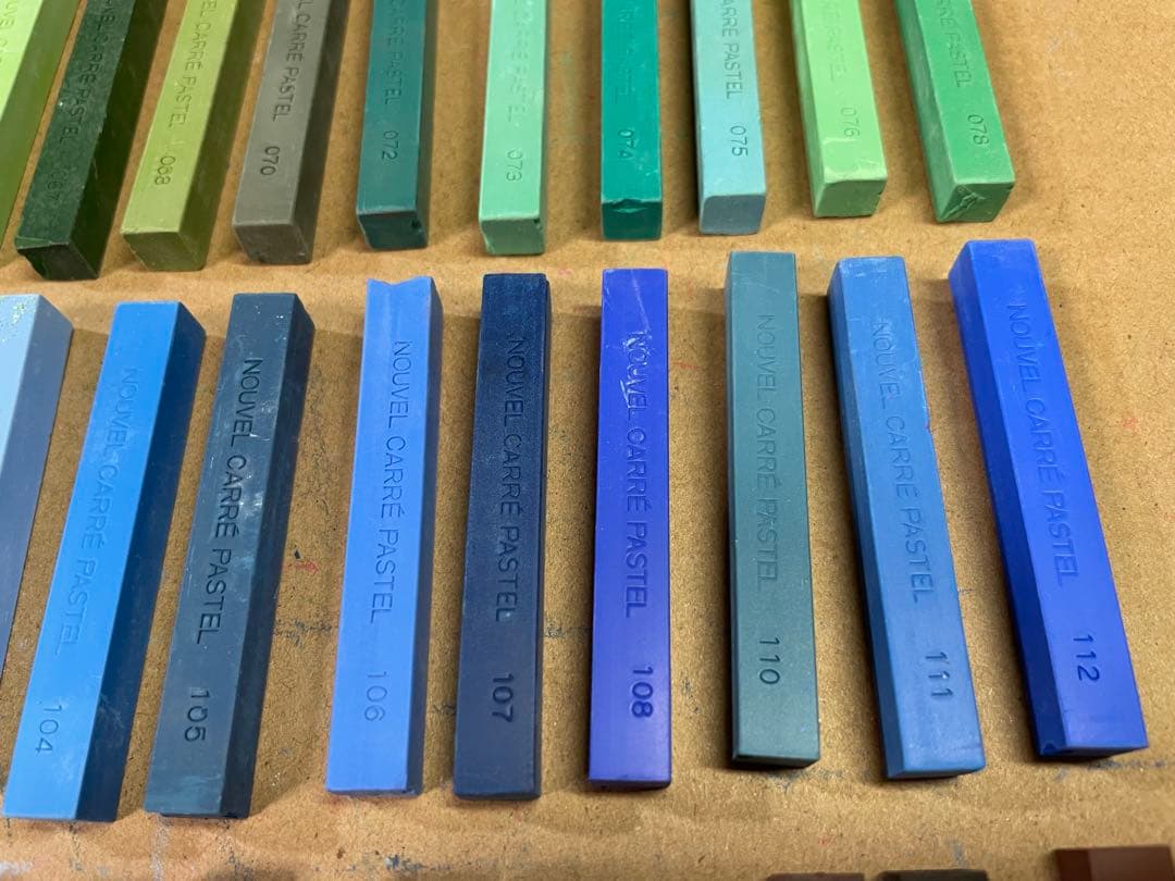 ターレンス カレーパステル ヌーベル 高品質ソフトパステル 98色セット