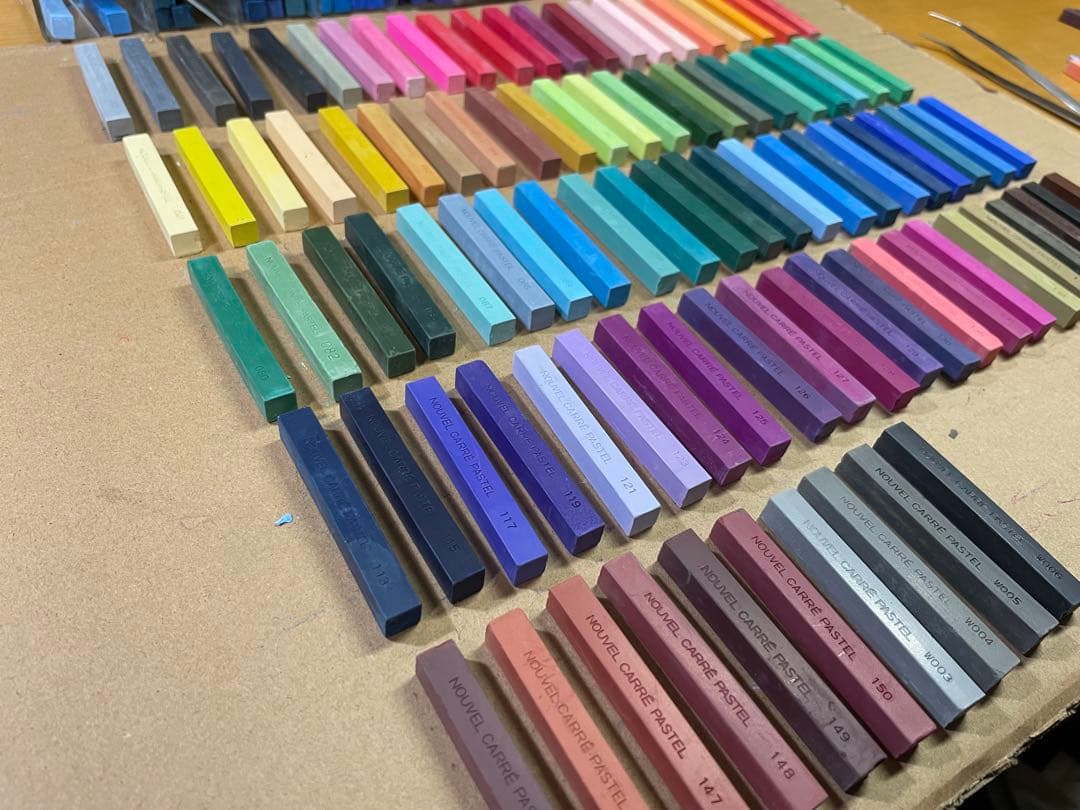 ターレンス カレーパステル ヌーベル 高品質ソフトパステル 98色セット