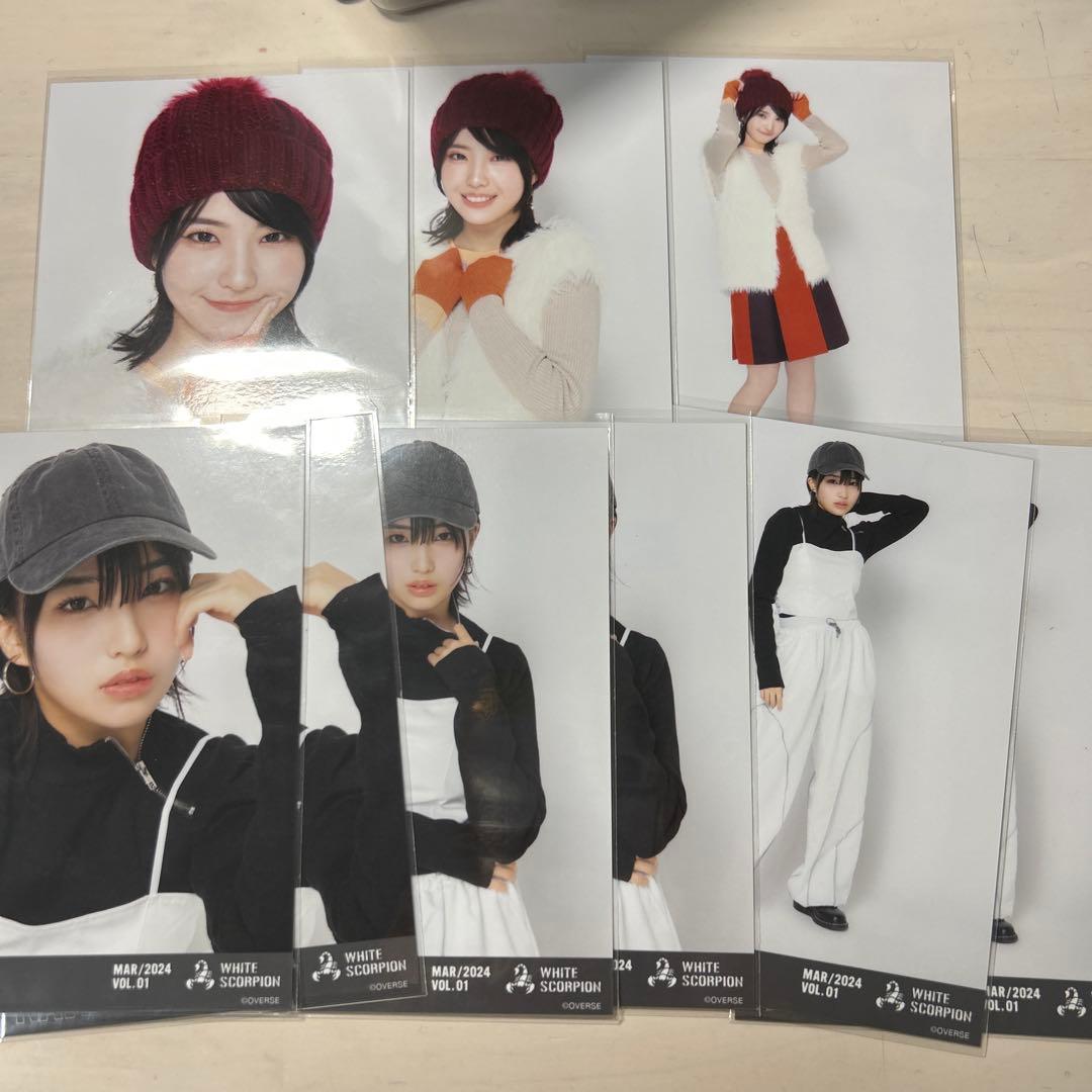 NAVI WHITESCORPION 生写真 7種セット