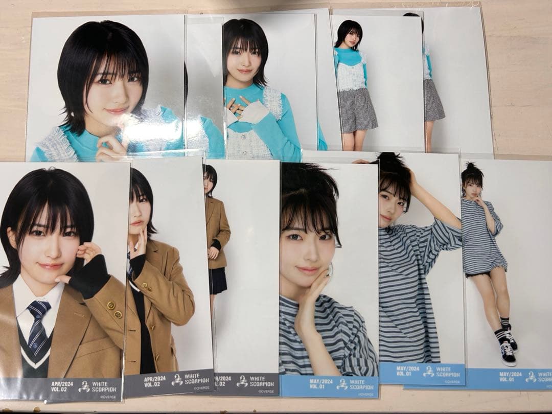 NAVI WHITESCORPION 生写真 7種セット