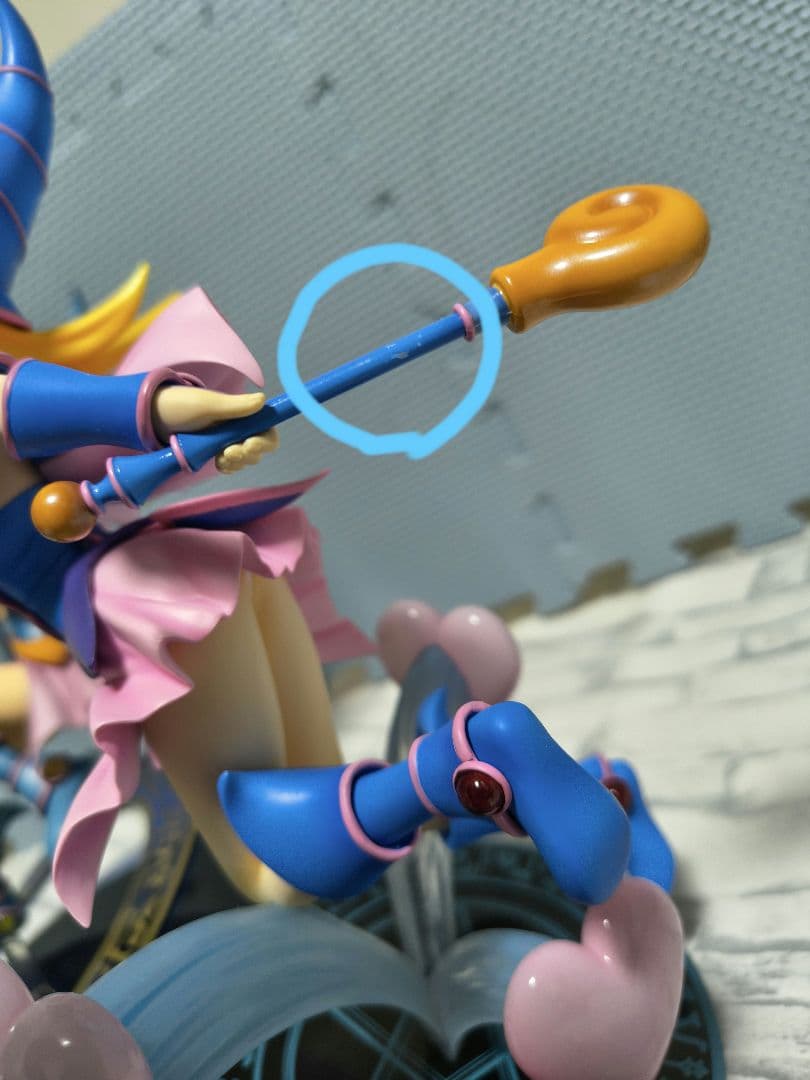 箱無し・中古ブラックマジシャンガールフィギュアセット