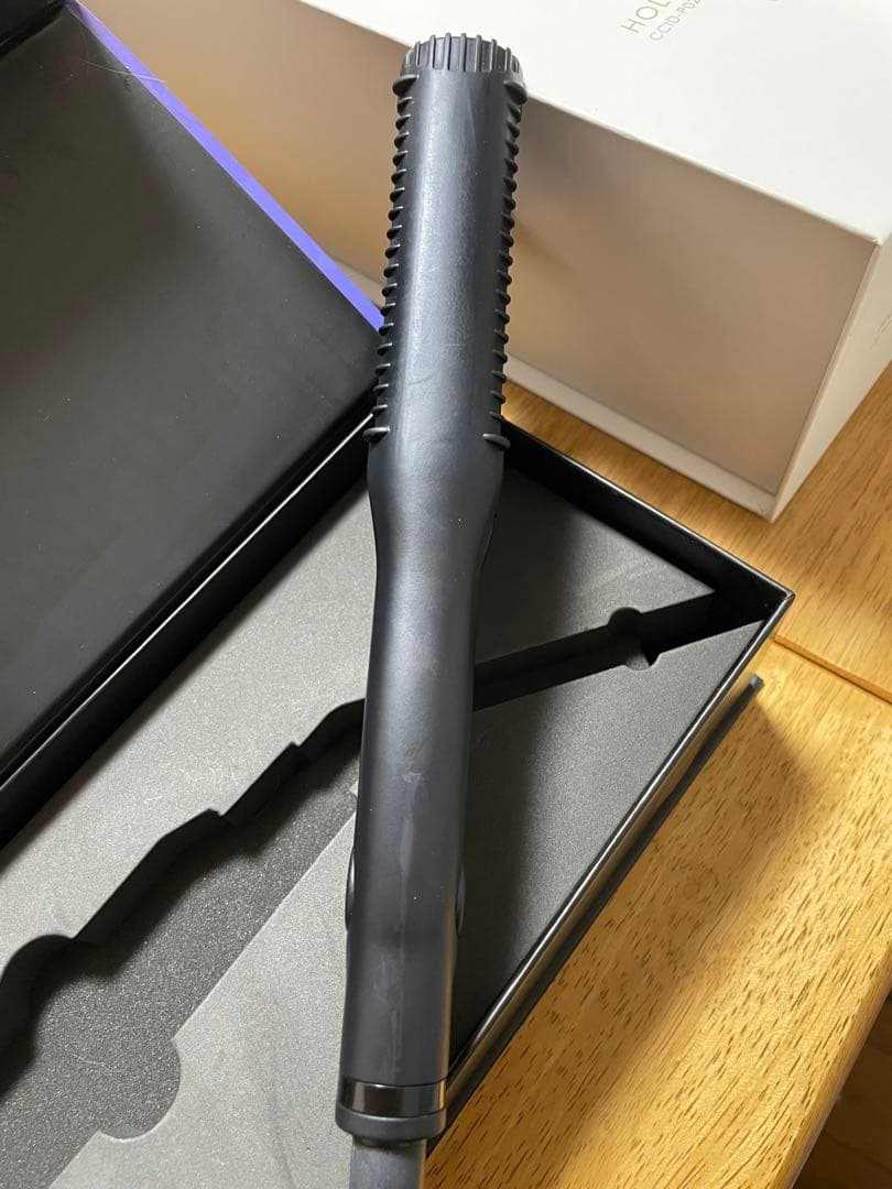 ホリスティックキュア ストレートアイロン ブラック