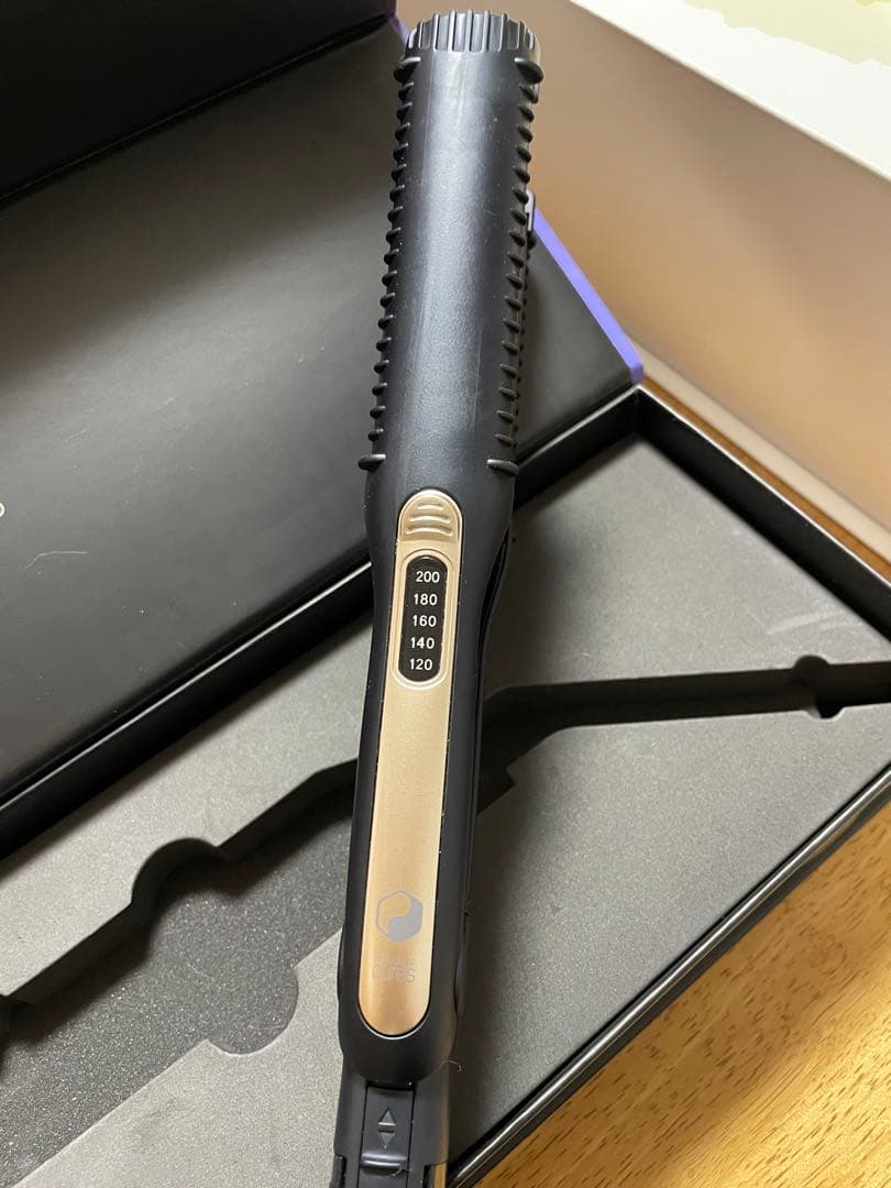ホリスティックキュア ストレートアイロン ブラック