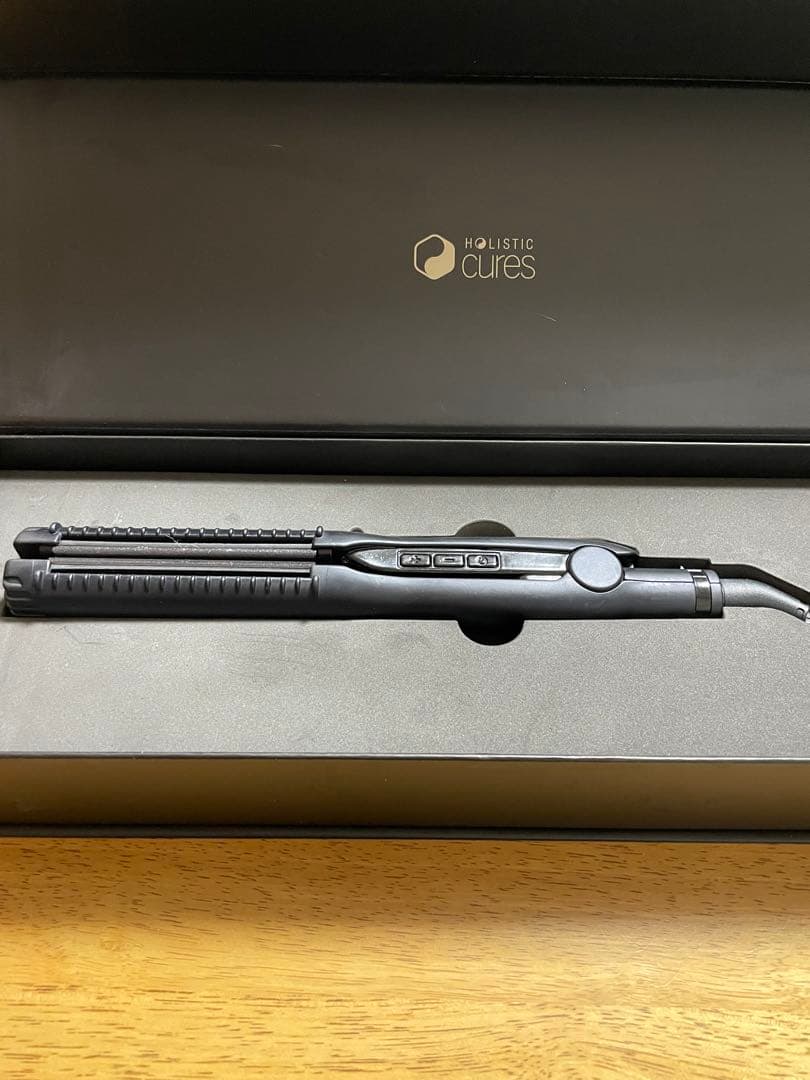 ホリスティックキュア ストレートアイロン ブラック