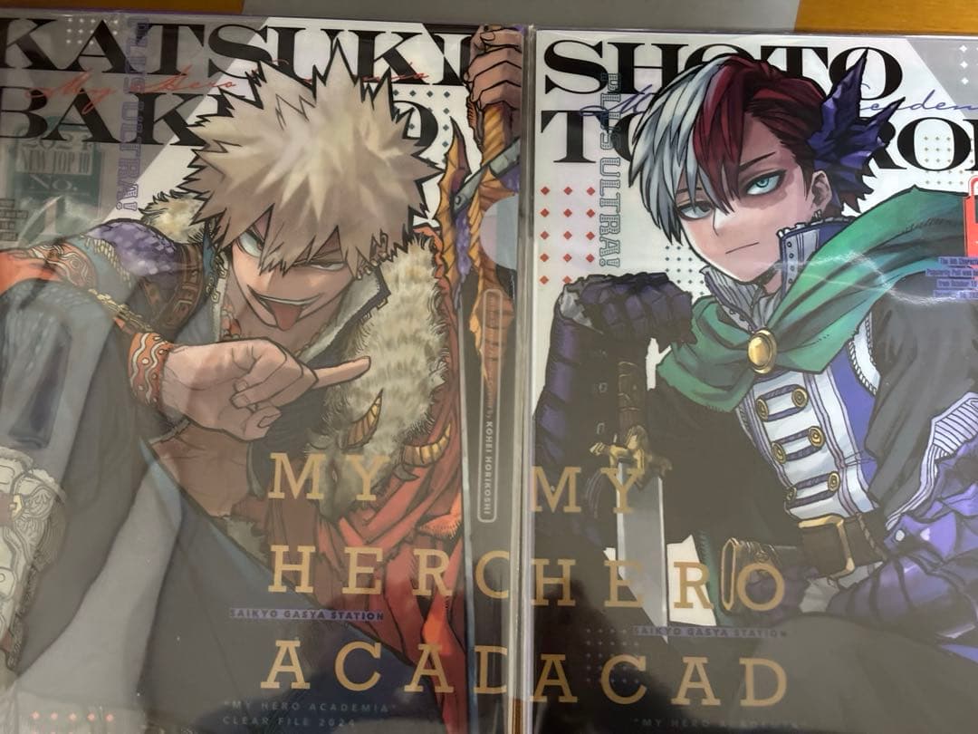 僕のヒーローアカデミア クリアファイルセット