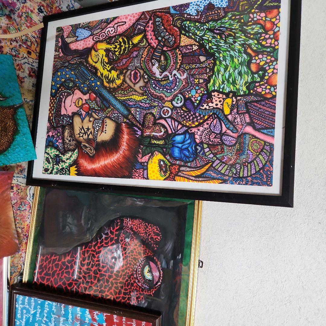 多彩な抽象画コレクション10枚セット