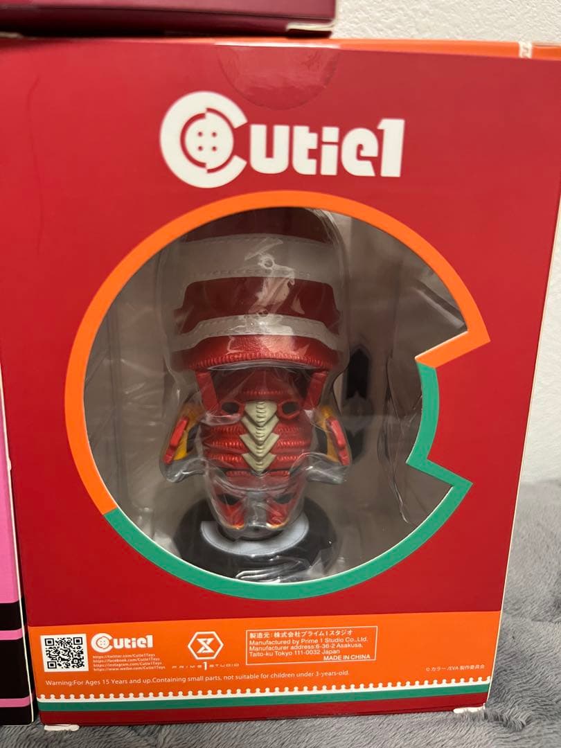 【新品未使用】Cutie1 エヴァンゲリオン フィギュア 4体セット