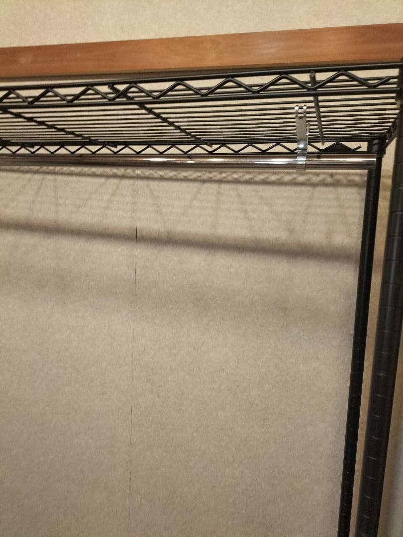 （美品）エレクター　 スチールラック ブラック