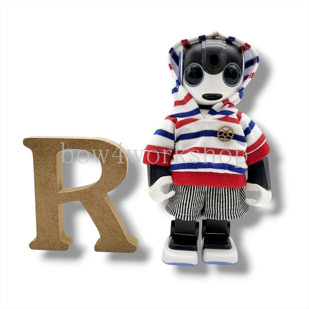 RoBoHoN ロボホンの服ハンドメイド　トリコロールパーカー＆パンツセット