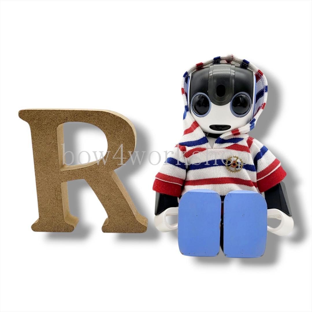 RoBoHoN ロボホンの服ハンドメイド　トリコロールパーカー＆パンツセット