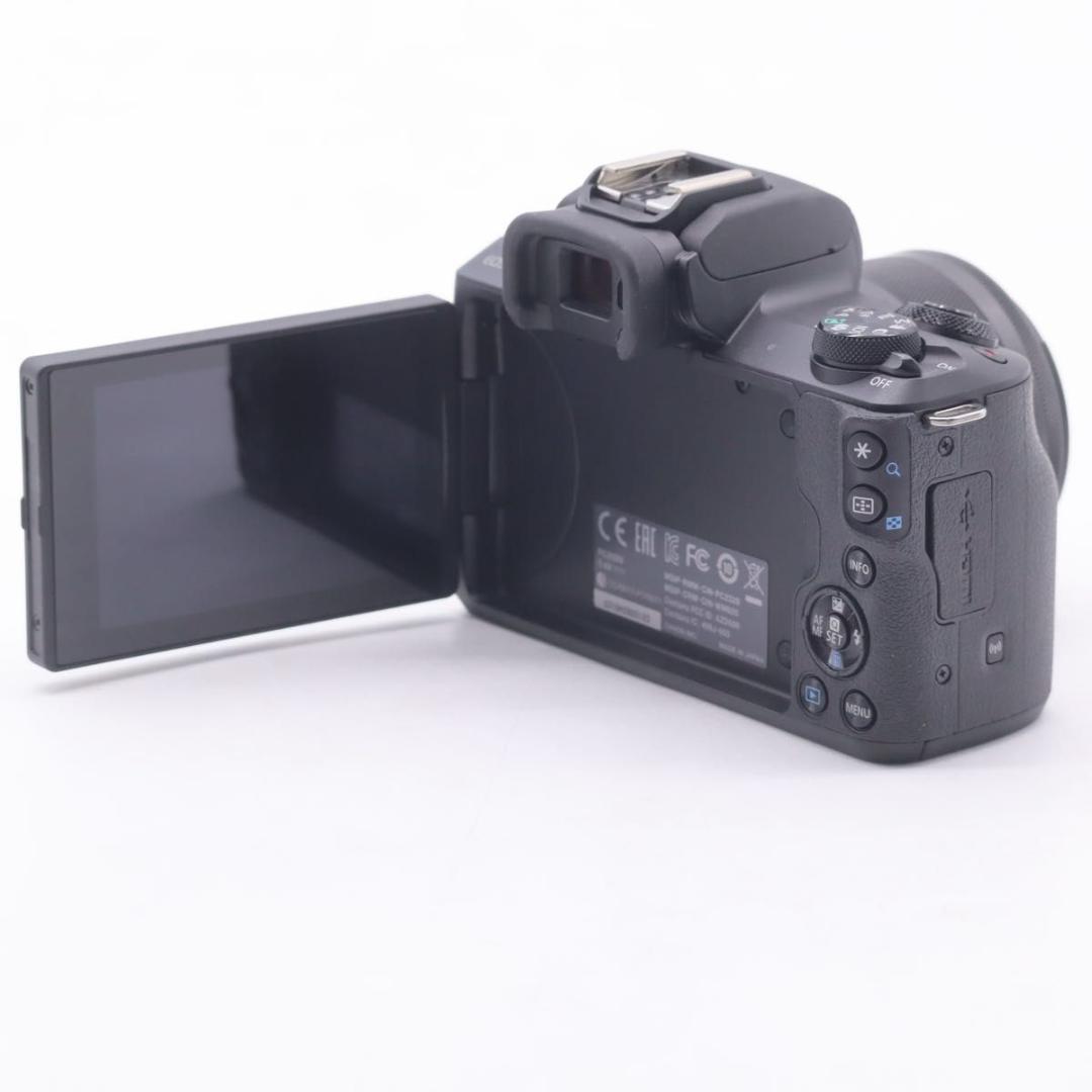 Canon EOS Kiss M 標準ズームキット ブラック