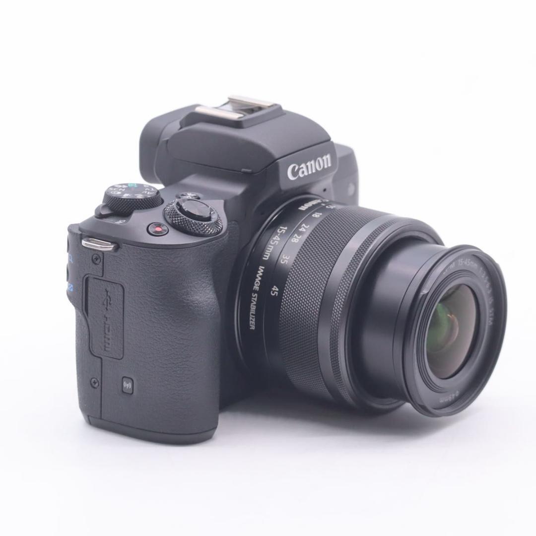 Canon EOS Kiss M 標準ズームキット ブラック