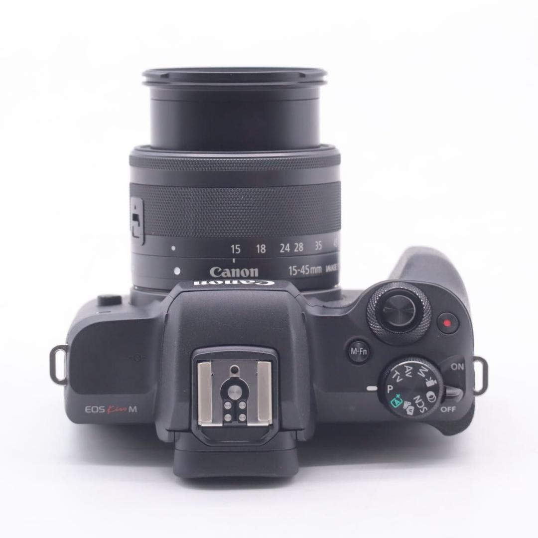 Canon EOS Kiss M 標準ズームキット ブラック