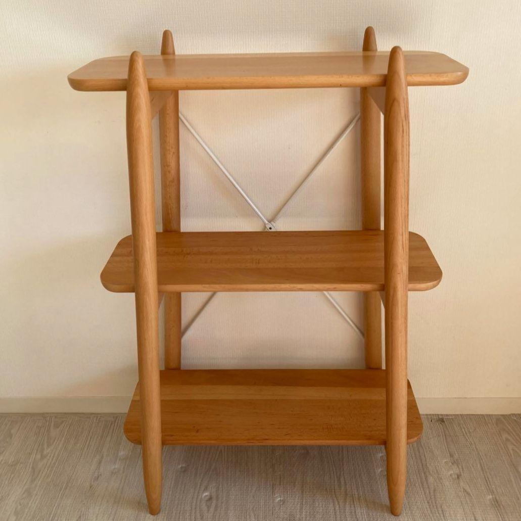 北欧調シェルフ　棚　木材