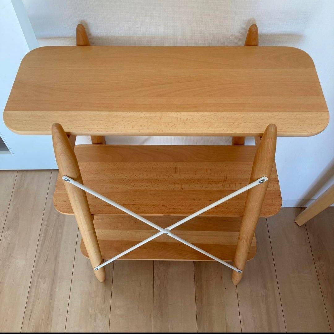 北欧調シェルフ　棚　木材