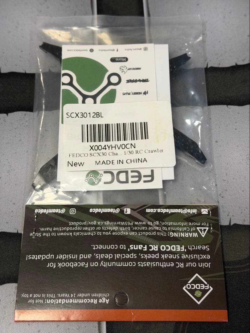 SCX30 LCG シャーシフレームキット Axial アップグレードパーツ