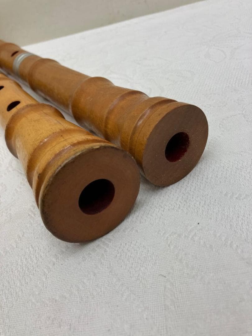 【送料無料】★ 尺八2本 　竹風　琴古流　尺五寸菅　和楽器　/237