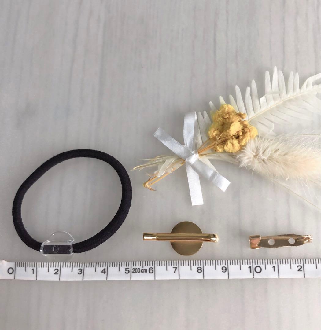 ハンドメイドレジンヘアゴム・ポニーフック・ブローチ・ネックレス♡No.269