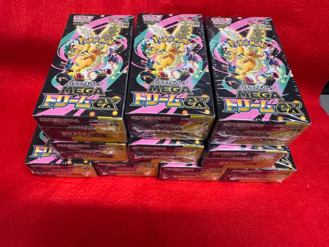 即購入可ポケモンカードゲーム MEGAドリームex 新品未開封 シュリンク付き