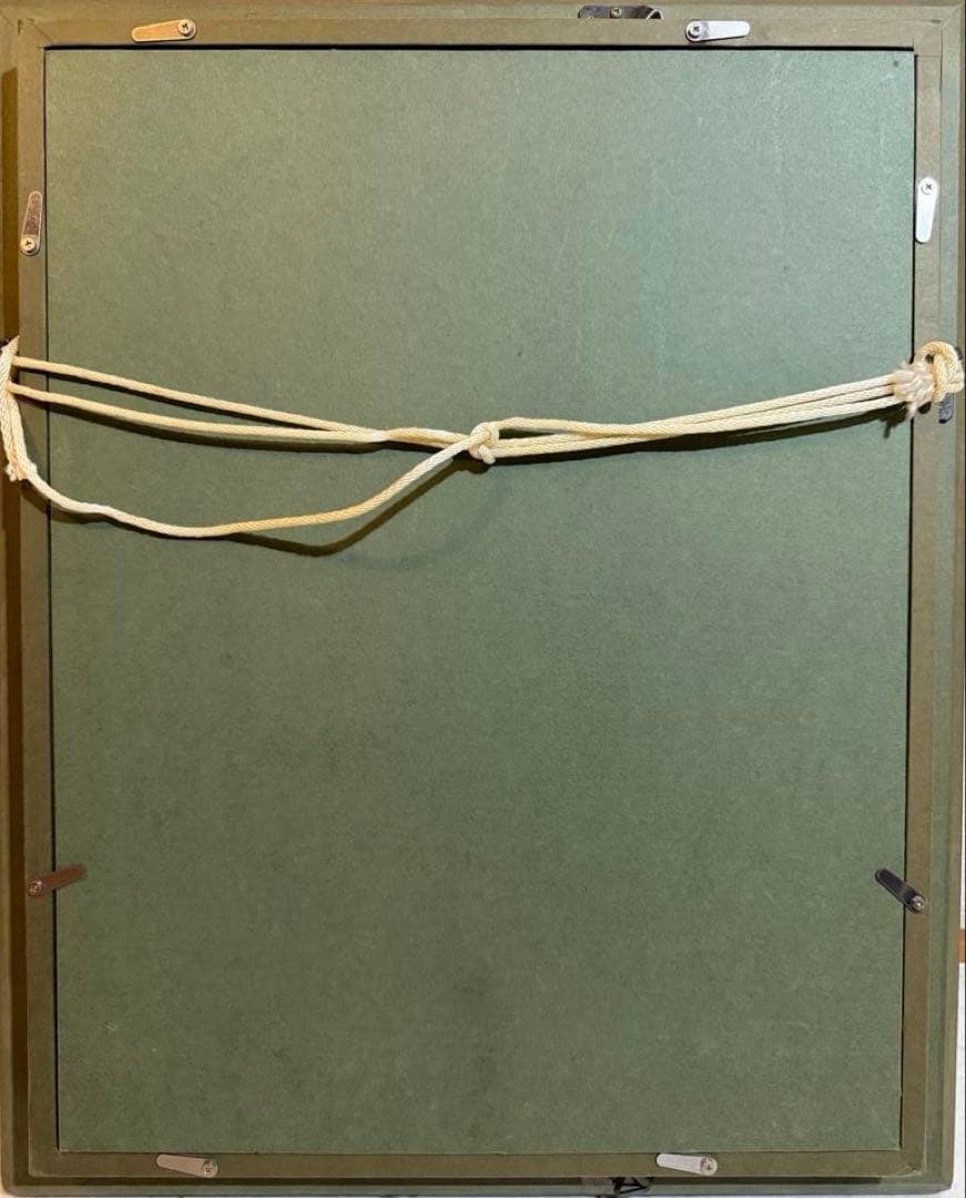 リアリズム　清野清子　【昼顔】　肉筆油彩画