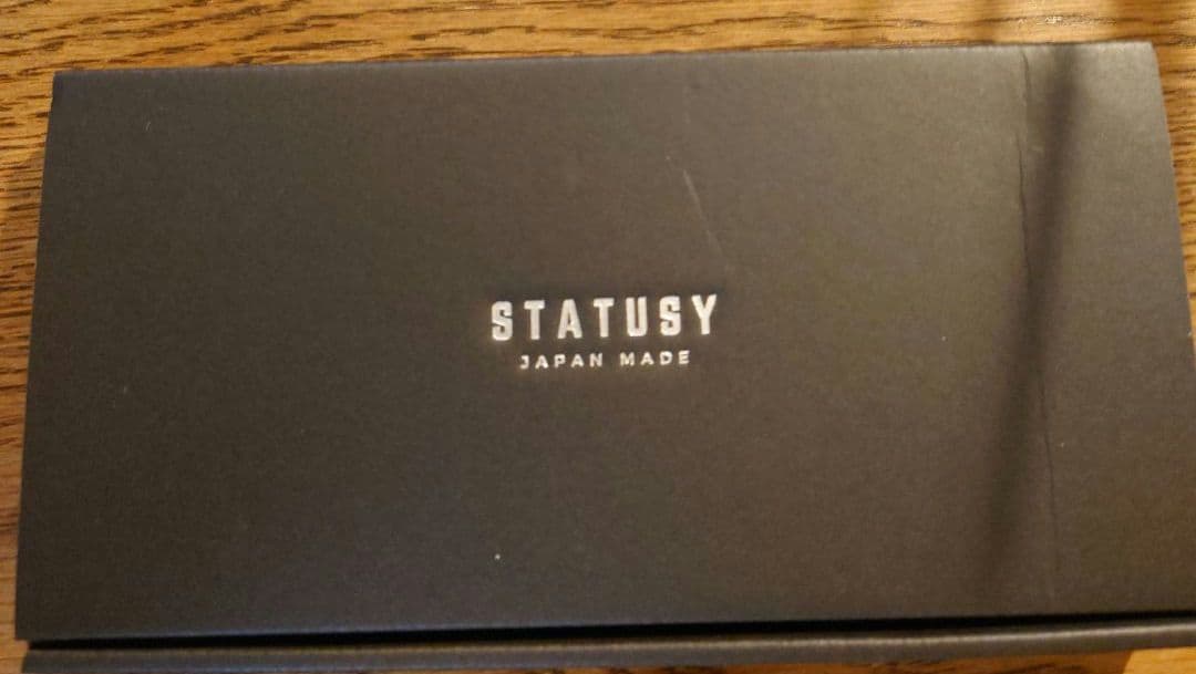 ★未使用品★【メンズ財布】STATUSY 栃木レザー