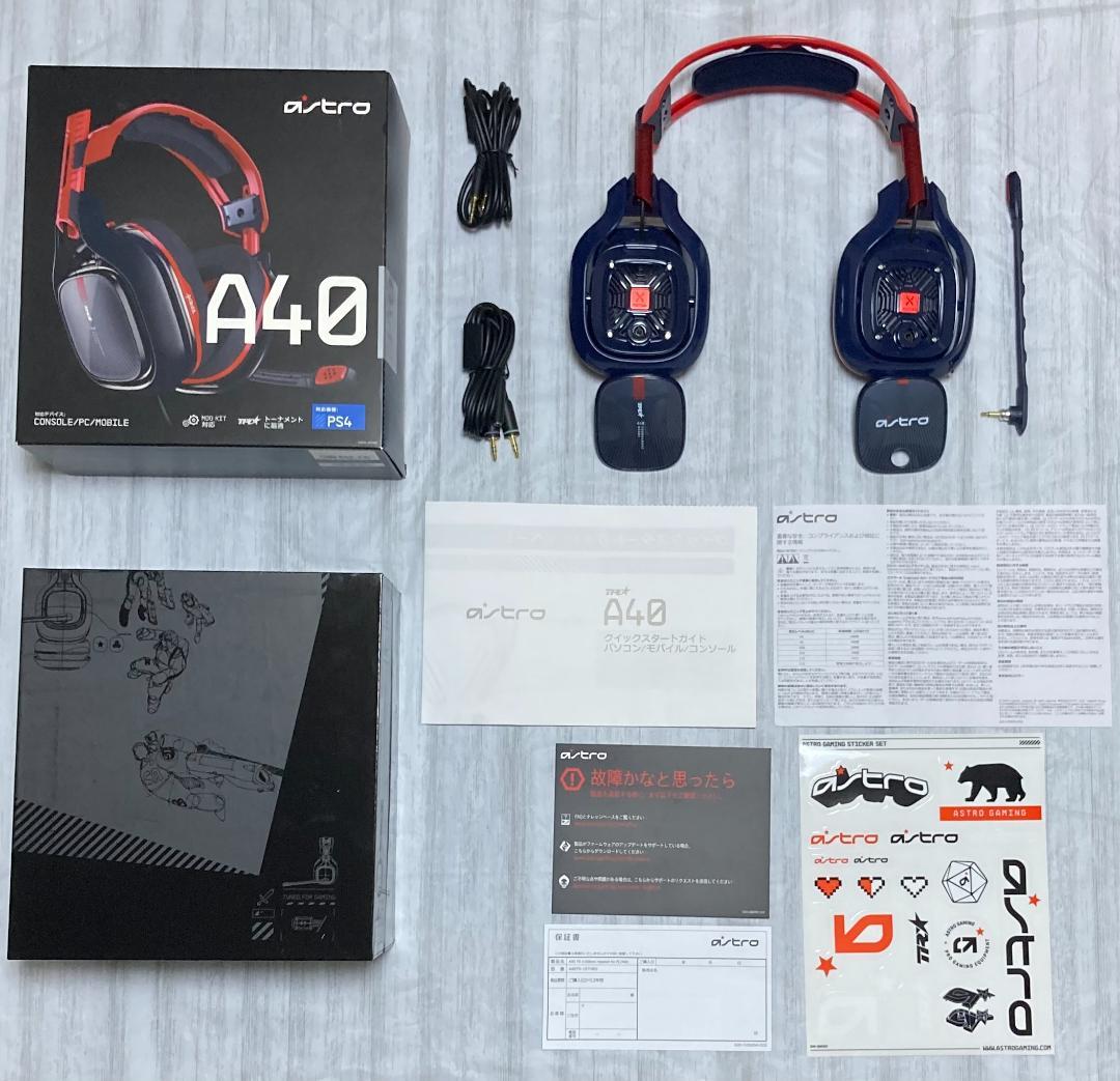 【美品】ASTRO A40TR 10周年記念版 ヘッドセット 国内正規品