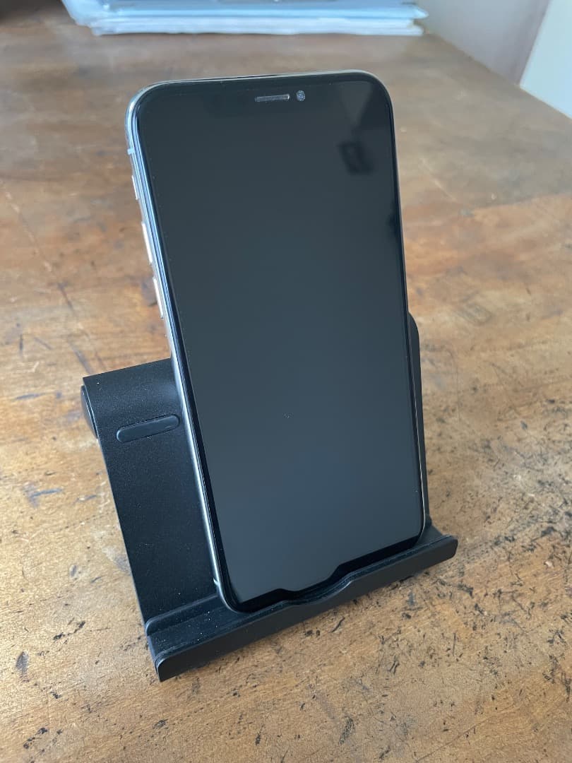 ★iPhone X★256GB★ホワイト★SIMフリー★白★画面線あり★★★★