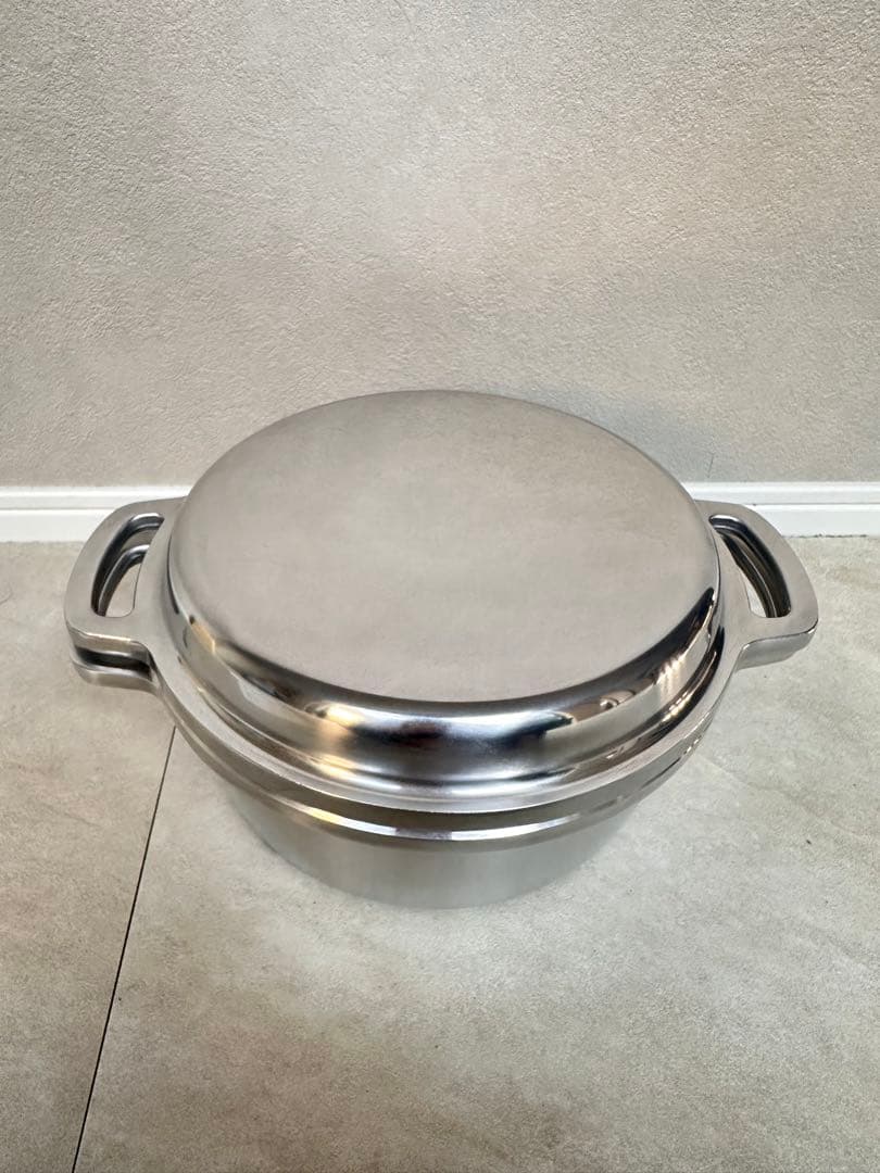 HAL ムスイ 無水鍋 両手鍋 20cm（直火専用）新品未使用