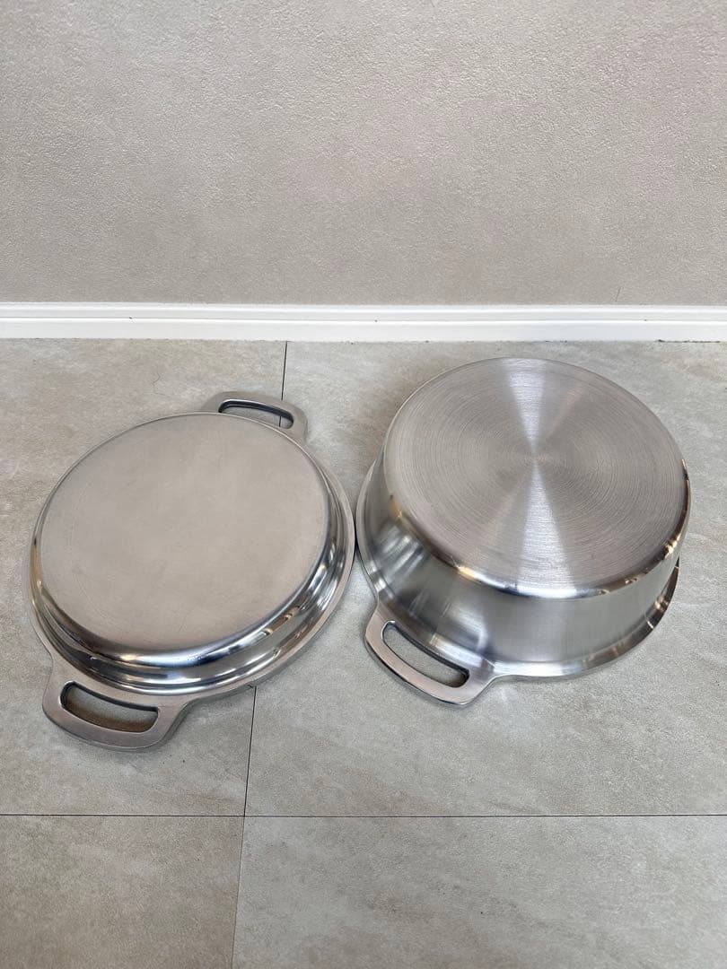 HAL ムスイ 無水鍋 両手鍋 20cm（直火専用）新品未使用