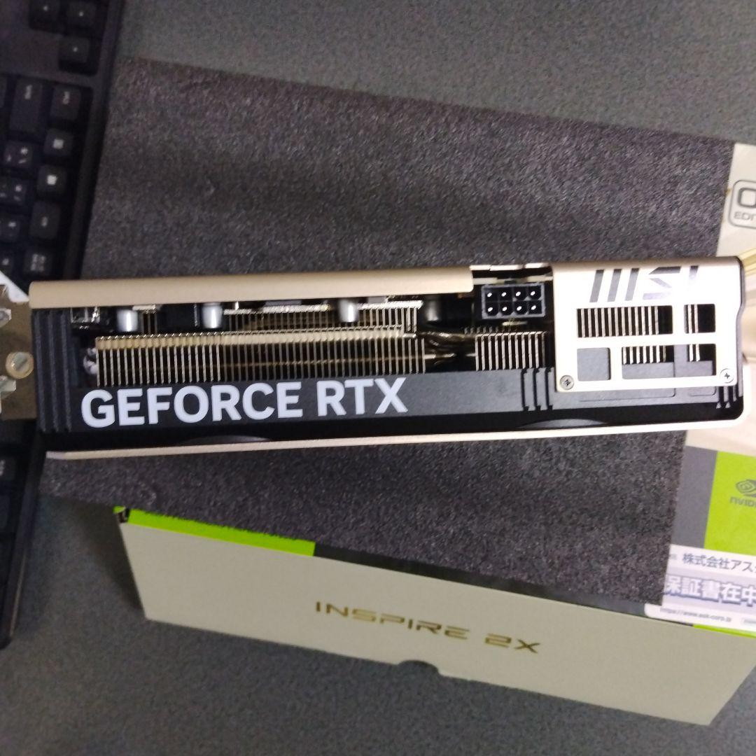 【美品】MSI RTX 5060 Ti 16GB INSPIRE 2X OC