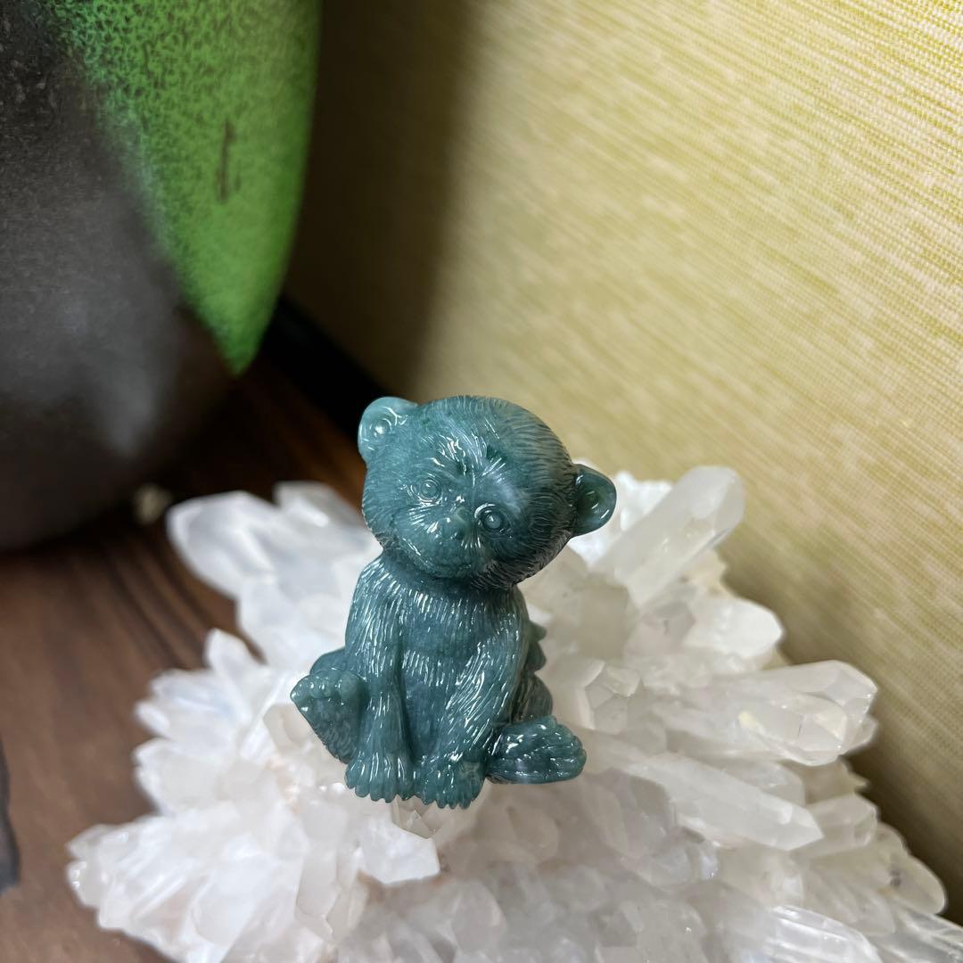 本翡翠、猿干支コレクション品