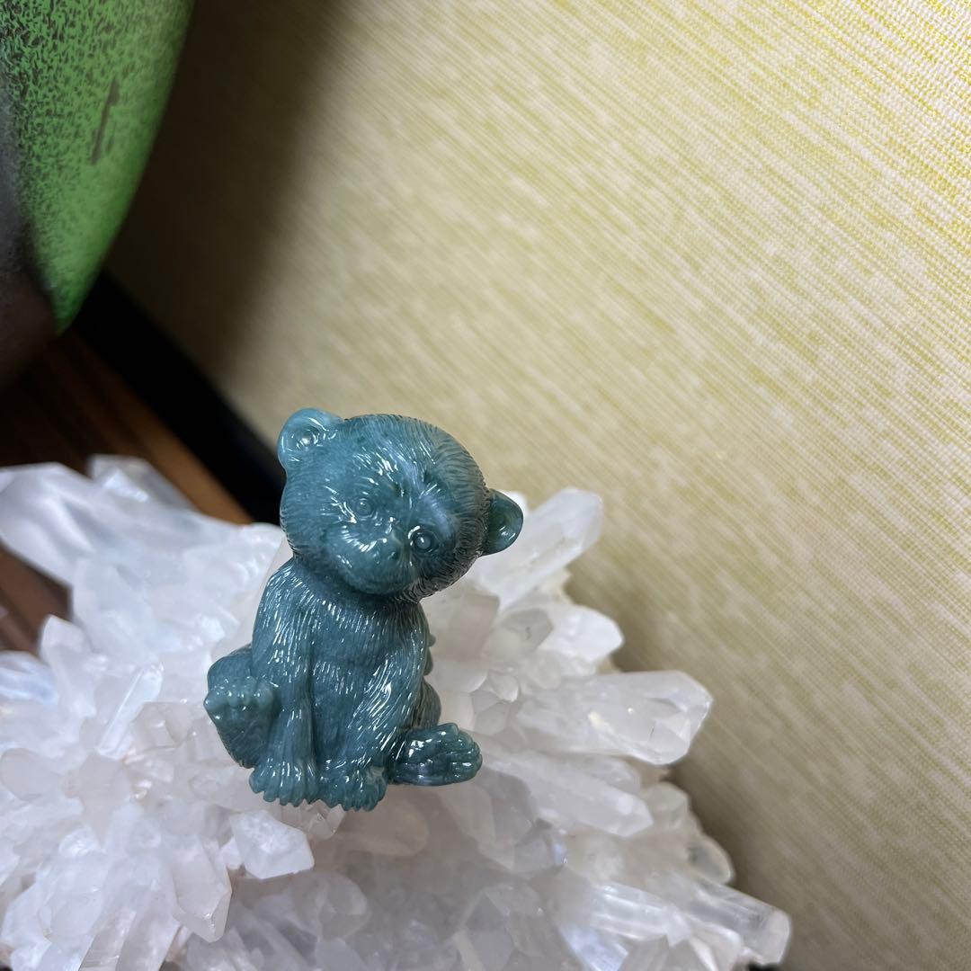 本翡翠、猿干支コレクション品