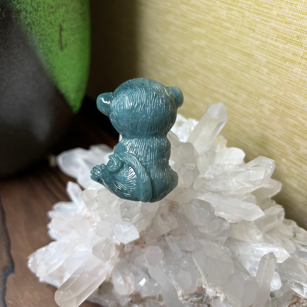 本翡翠、猿干支コレクション品