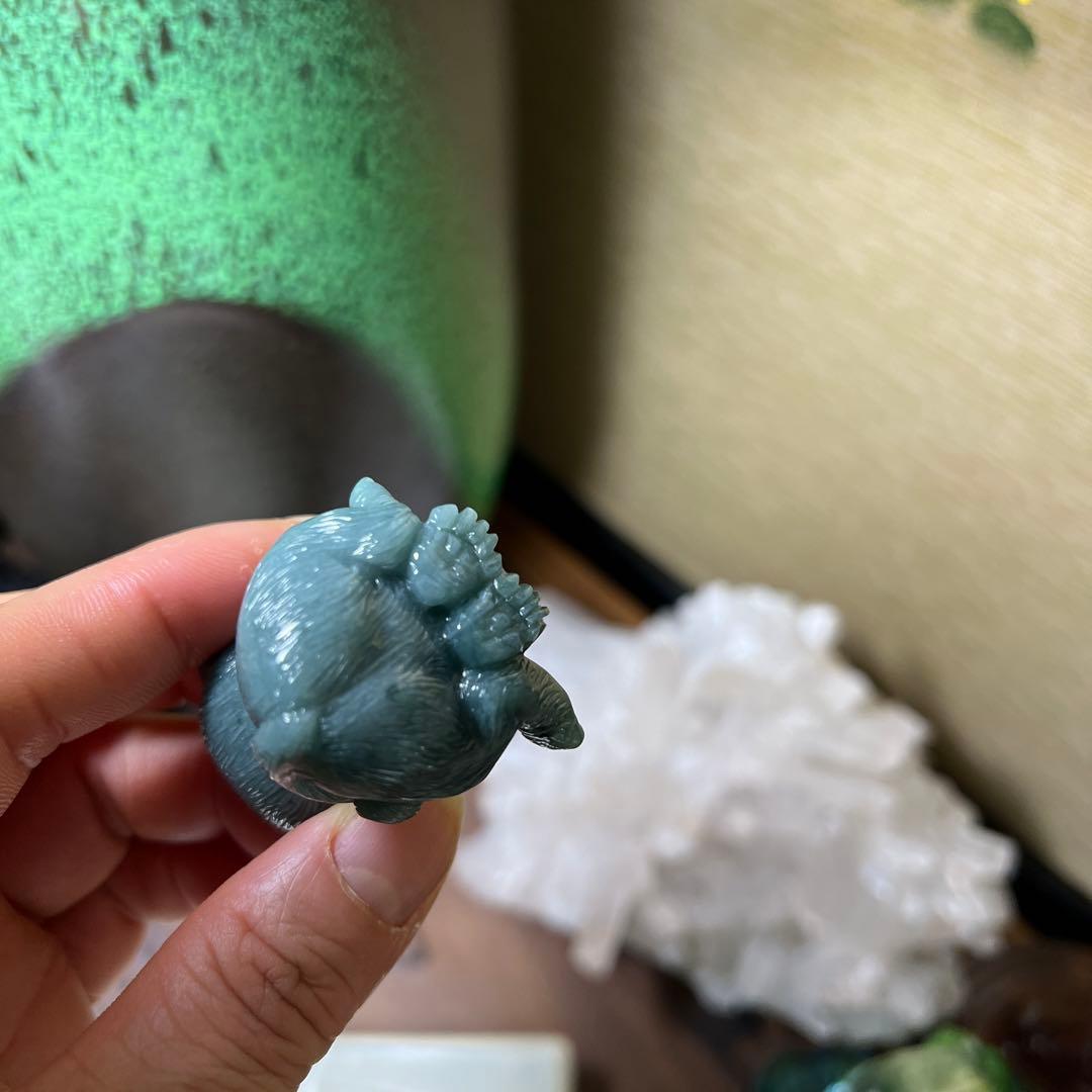 本翡翠、猿干支コレクション品