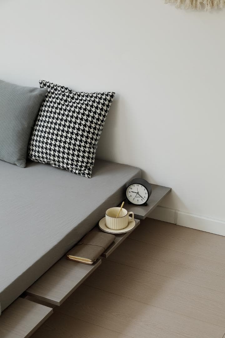 超人気！ベッド ローベッド 【幅160cm】 ベッドフレーム すのこ　GRAY