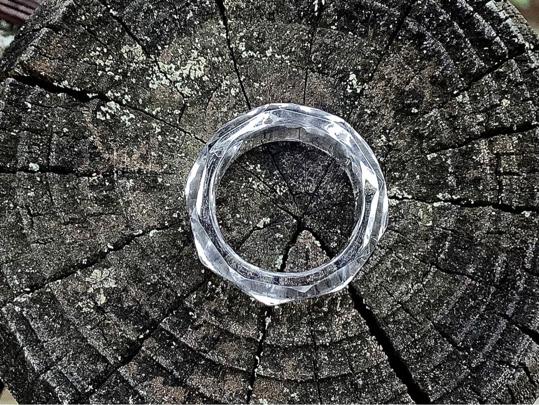 ✳ガネッシュヒマール水晶くりぬきリング　全て⭕️本物保証品卸し販売売り尽くしで…