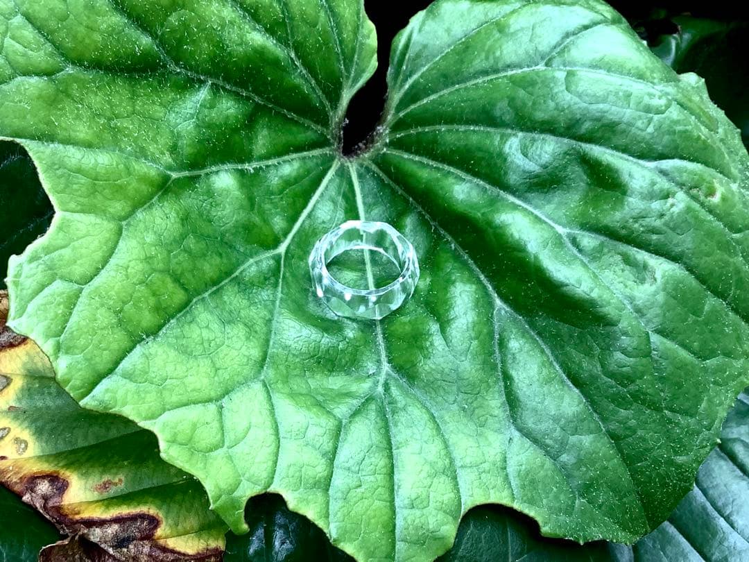 ✳ガネッシュヒマール水晶くりぬきリング　全て⭕️本物保証品卸し販売売り尽くしで…