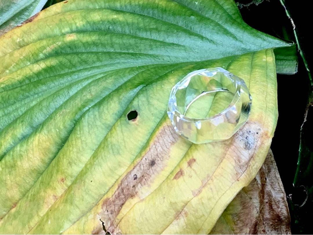 ✳ガネッシュヒマール水晶くりぬきリング　全て⭕️本物保証品卸し販売売り尽くしで…