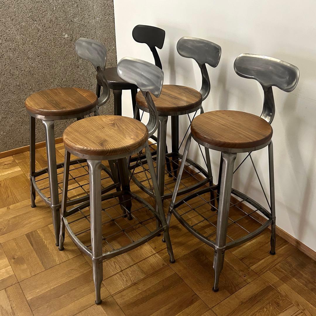 【GART 】4脚セット クラシックハイチェア