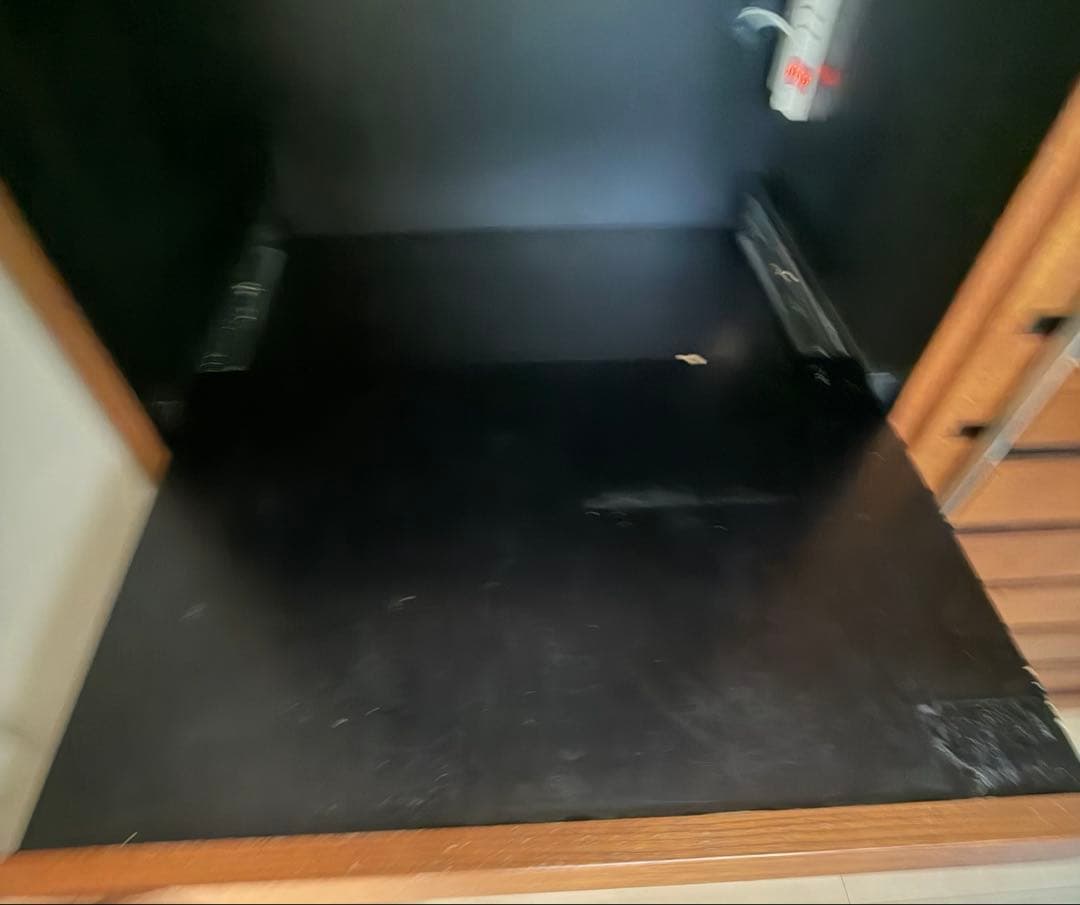 シギヤマ家具工業　ウォールナット突板　食器棚　レンジボード