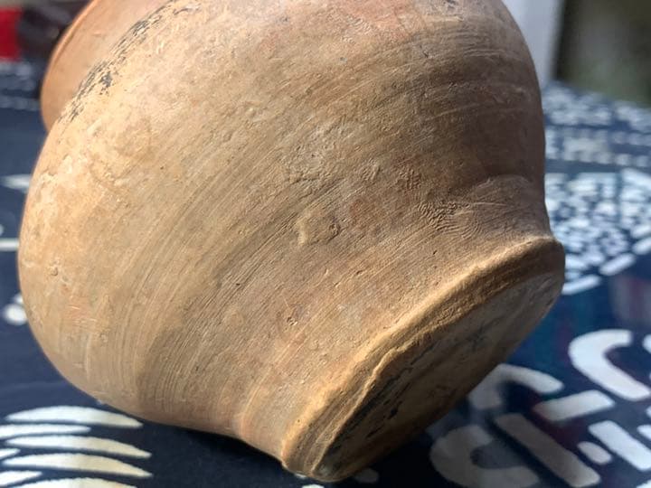 弥生時代　古陶　素焼き　甕　古壺の土器