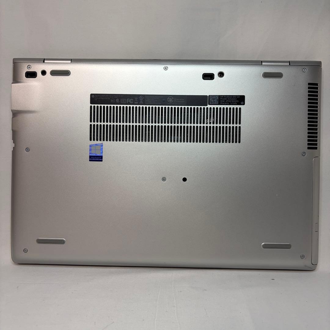 準美品 PROBOOK 650 G4 Core i7 15.6型 FHD DVD
