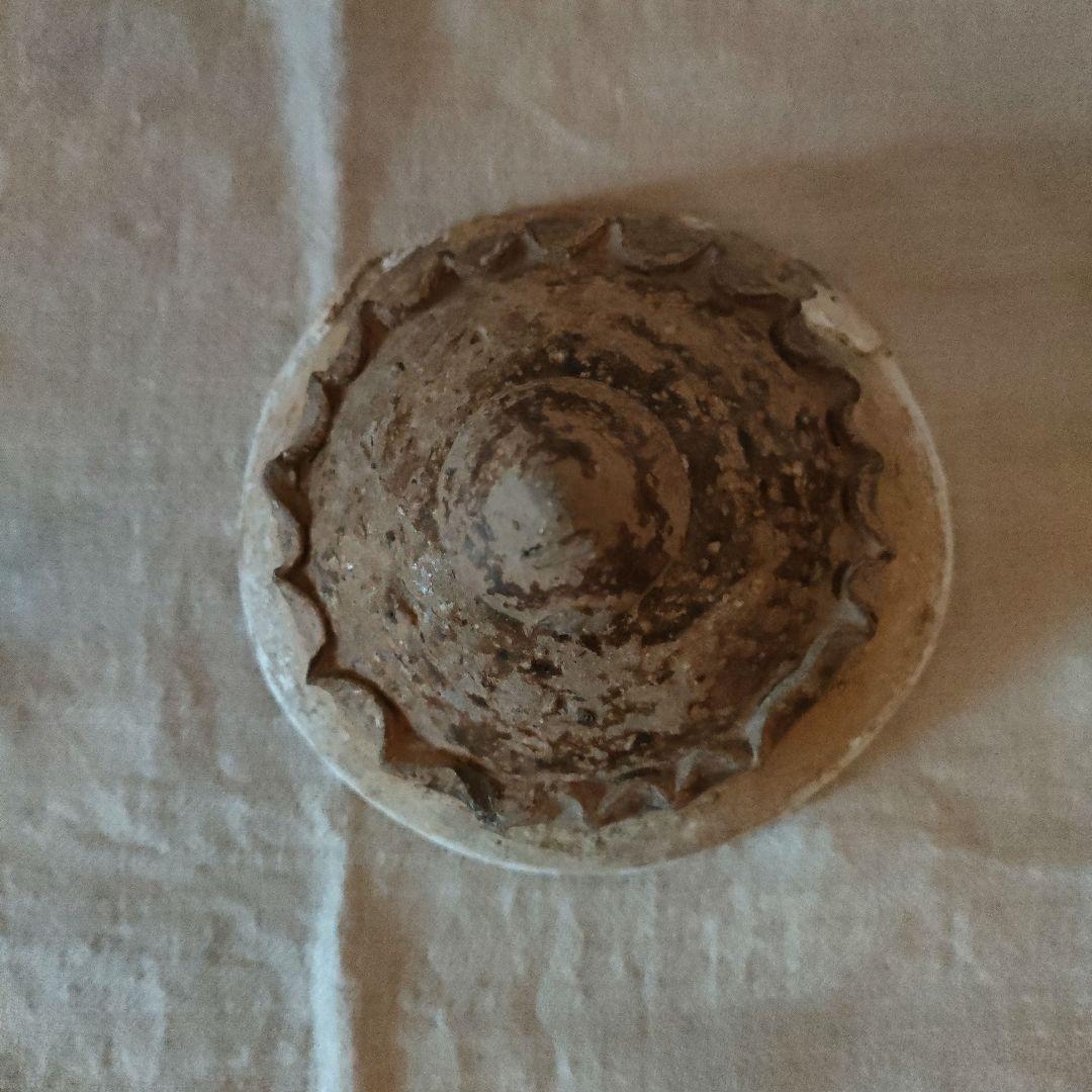 希少名品　中国古美術　灰陶蓋付き壺　プリミティブ