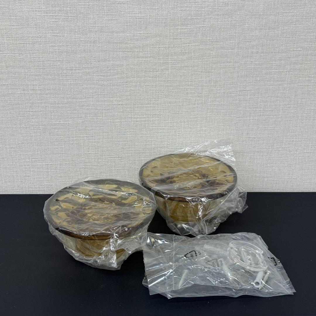 【新品】Kartell ジェリーズコートハンガーM（２個セット）アンバー 黄色