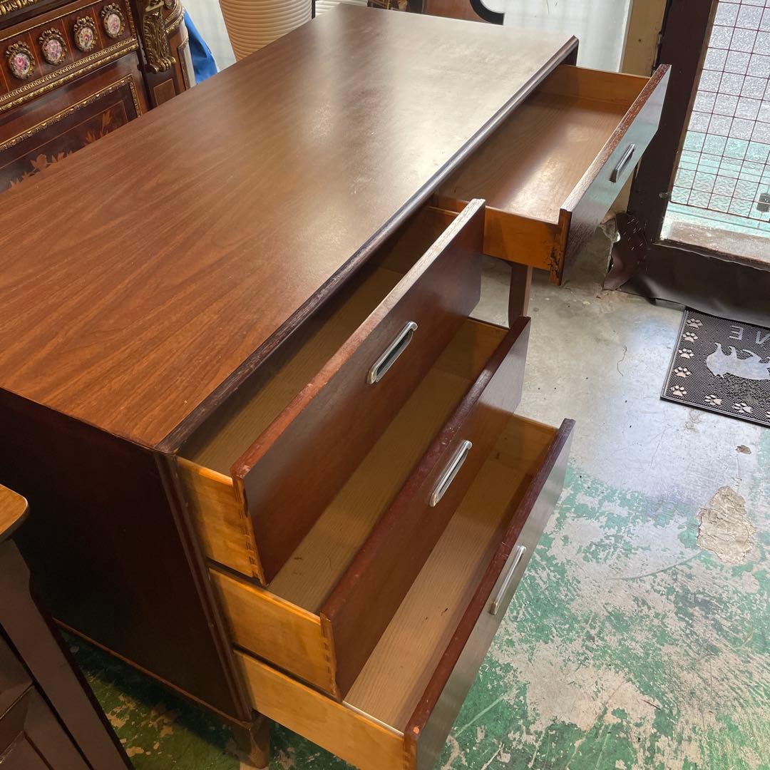 アメリカン・ヴィンテージチークデスク・RISHEL