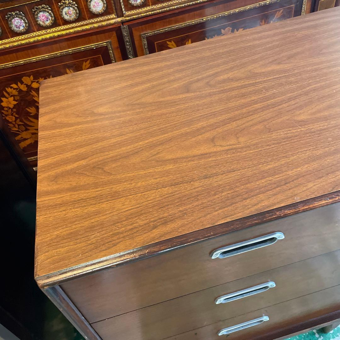 アメリカン・ヴィンテージチークデスク・RISHEL