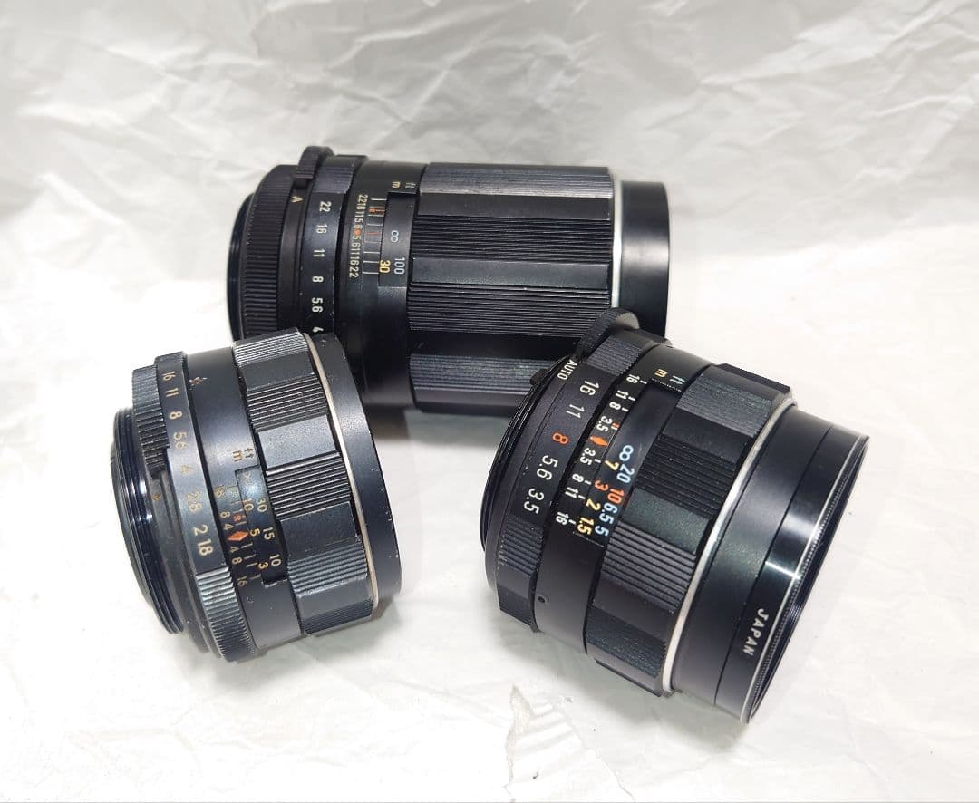 美品！3点★Super-Takumar 28 55 135mm F3.5 M42