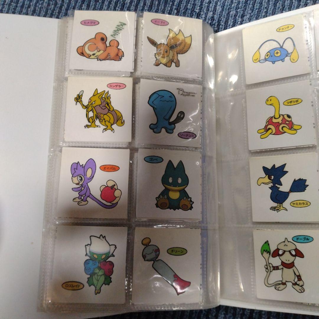 ポケモン　デコキャラシールホルダー　121枚セット　アドバンスジェネレーション